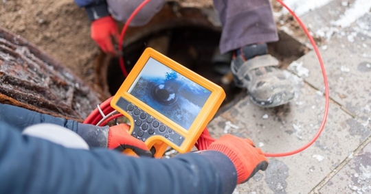 Sewer Inspection With Camera