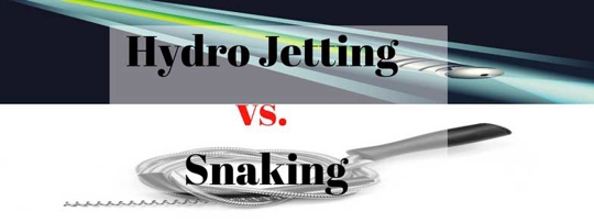 Hydro Jetting vs Snaking