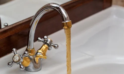 Dirty or Rusty Water
