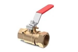a common plumbing valve