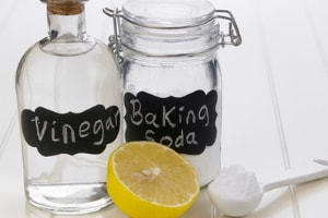 vinegar and baking soda